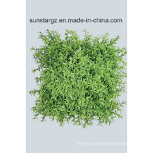 PE Tea Leaf Turf Artificial Plant Grass Panel for Home Decoration (49853)